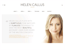 Tablet Screenshot of helencallus.com